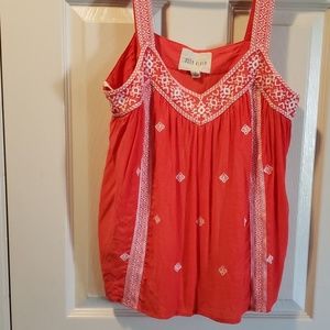 Embroidered Tank top